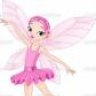 Pretty pink fairy