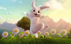ws_Happy_bunny_and_flowers_1280x800.jpg