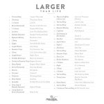 Massaya - Larger Than Life - Tracklist.jpg