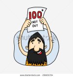 stock-vector-cartoon-of-a-caveman-showing-century-with-not-out-in-cricket-match-259231724.jpg