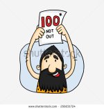 stock-vector-cartoon-of-a-caveman-showing-century-with-not-out-in-cricket-match-259231724.jpg