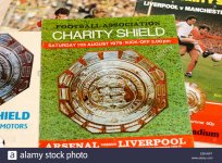 old-historic-vintage-charity-shield-football-programmes-EEKAWT.jpg