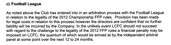 Leicester Dispute with Football League note.PNG