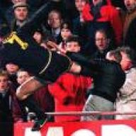 Cantona's Flying Dropkick