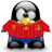 Tux the albion Penguin