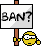 :ban: