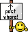 Post whore